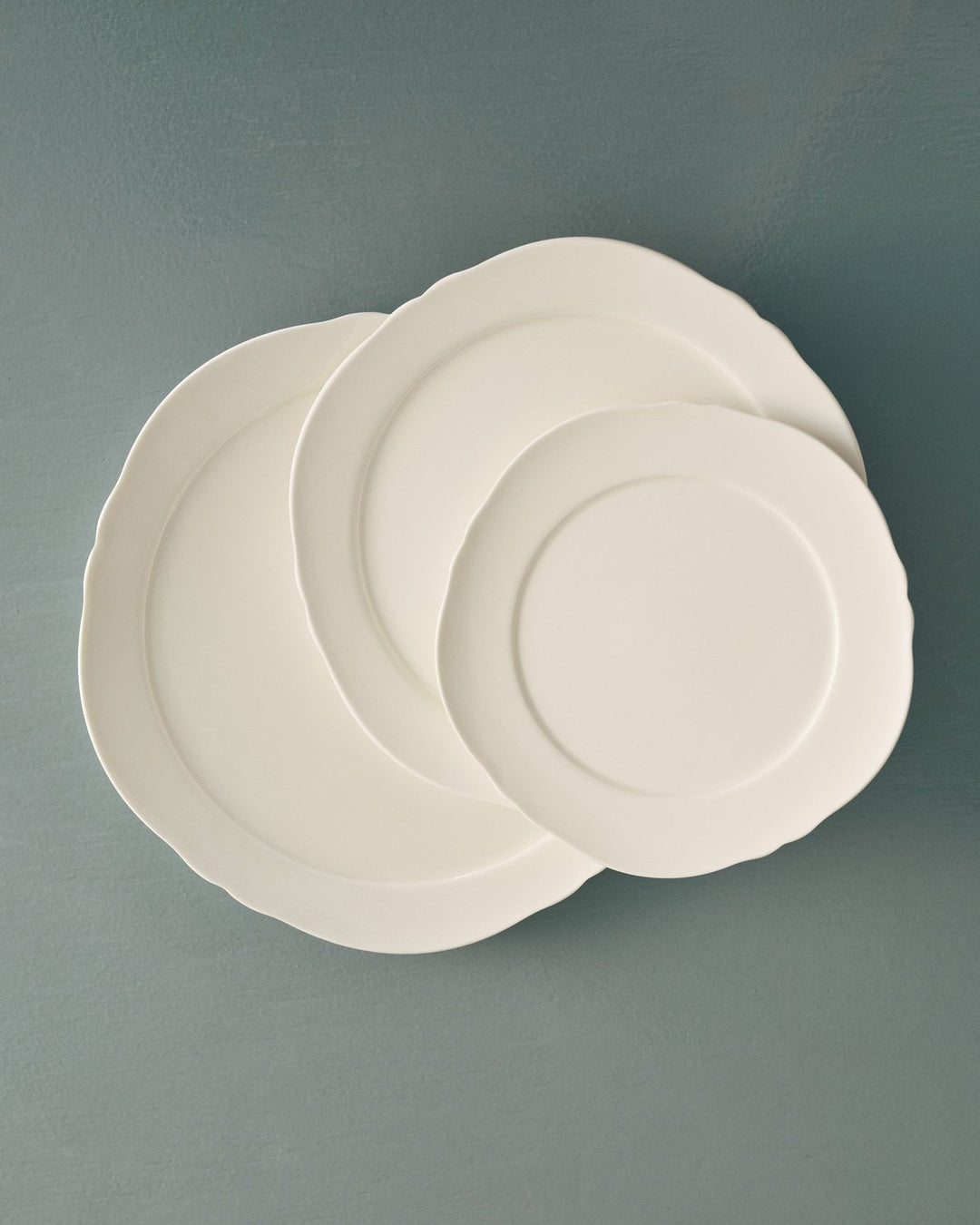 Serax - Sergio Herman - Bord M Wit Silhouette - Set van 4