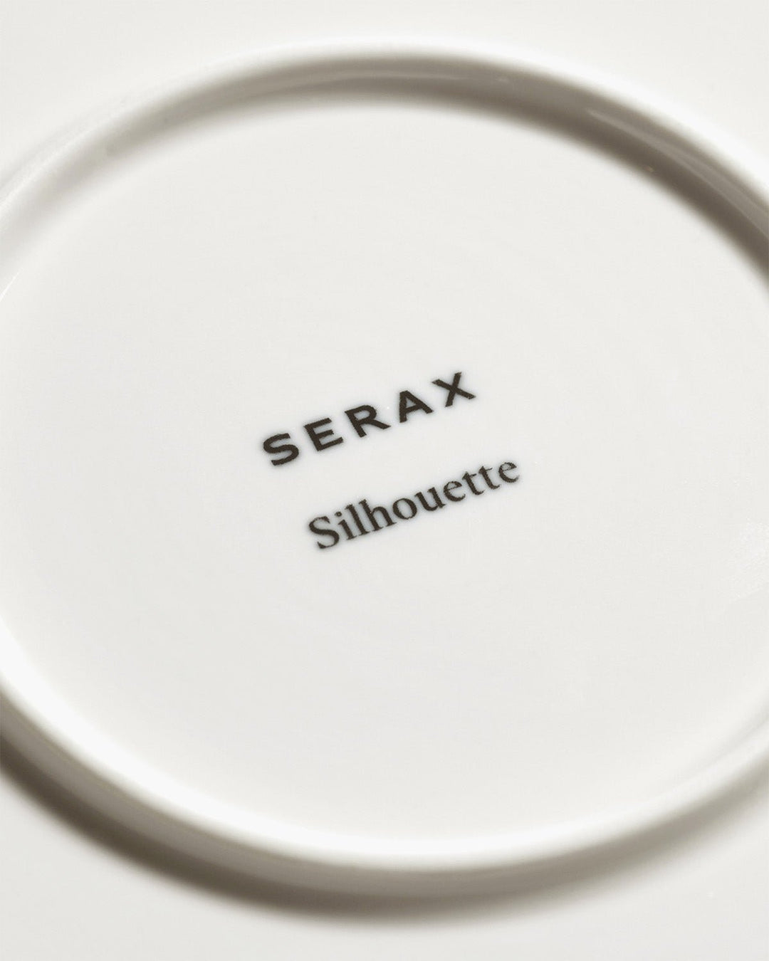 Serax - Sergio Herman - Hoog Bord M Wit Silhouette - Set van 4