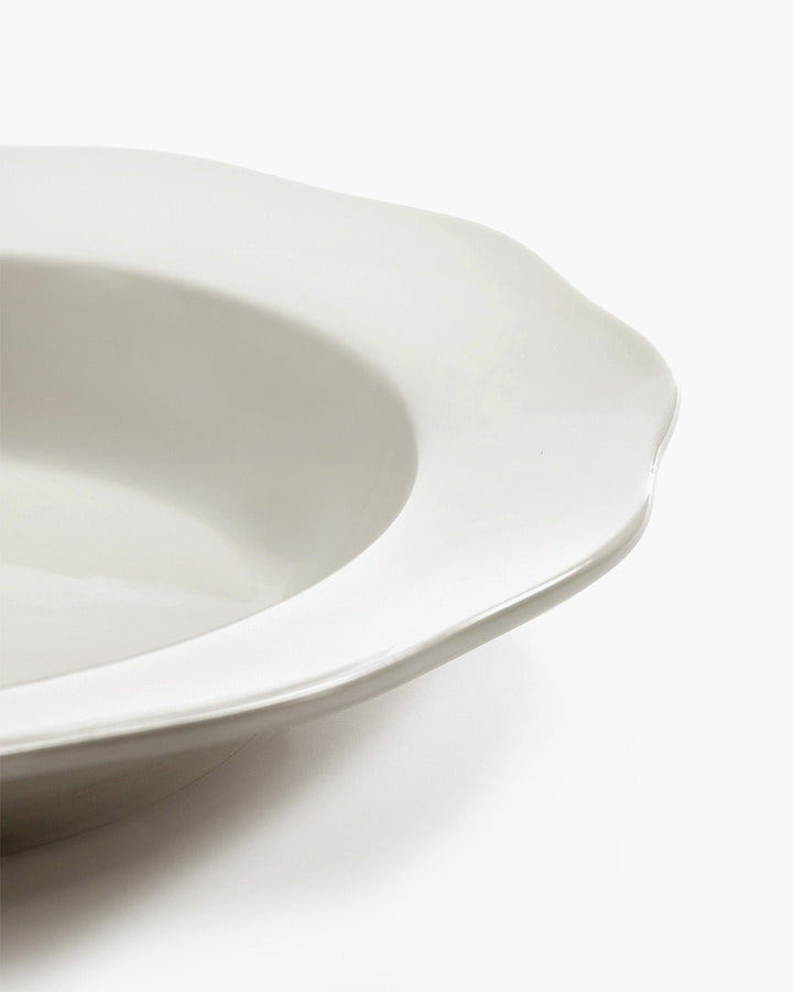 Serax - Sergio Herman - Pastabord Wit Silhouette - Set van 4