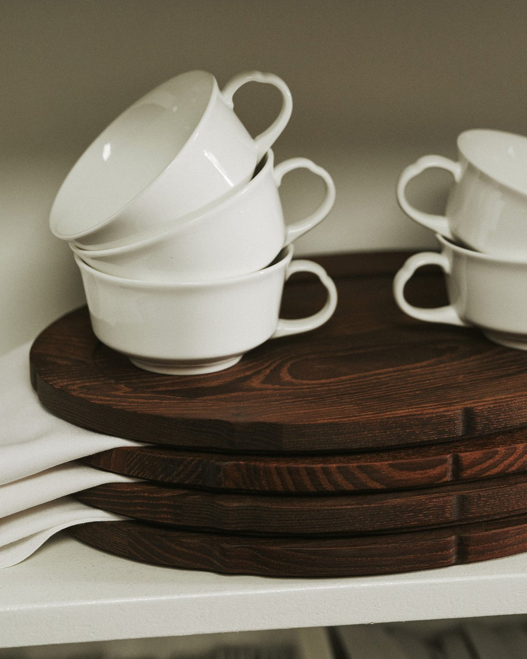 Serax - Sergio Herman - Koffiekopje Wit Silhouette - Set van 4