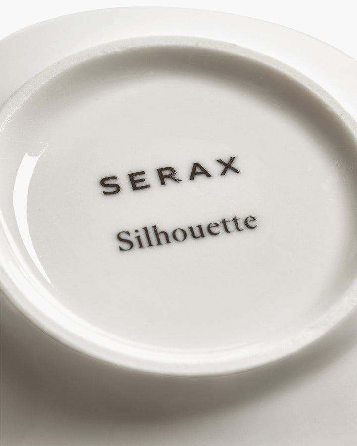 Serax - Sergio Herman - Schotel Koffiekopje Wit Silhouette - Set van 4