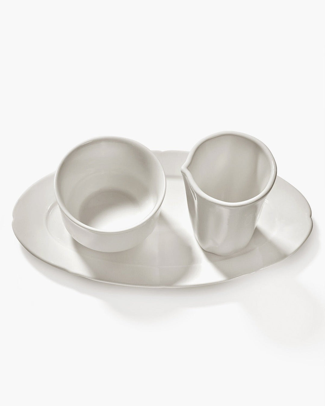 Serax - Sergio Herman - Melkkan Wit Silhouette - Set van 4