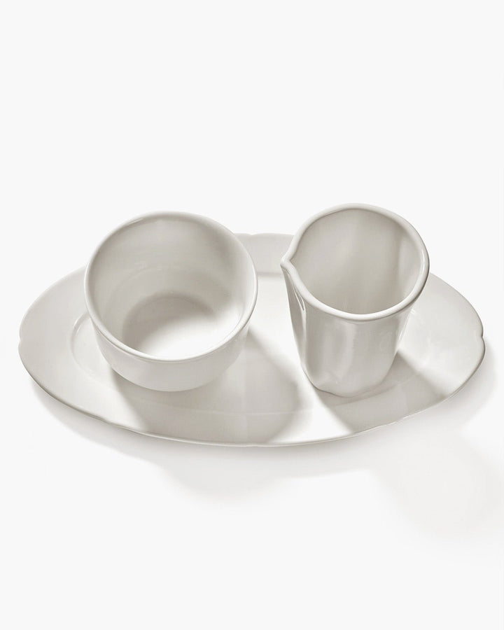 Serax - Sergio Herman - Melkkan Wit Silhouette - Set van 4