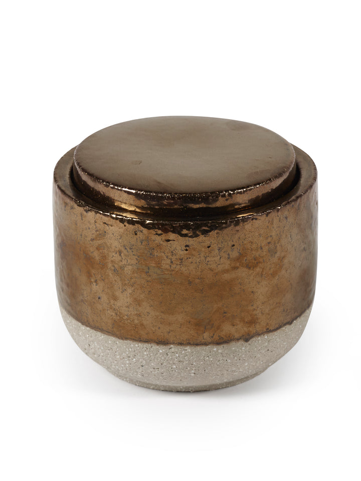 Serax - Piet Boon - Geurkaars L Goud Charred Santal