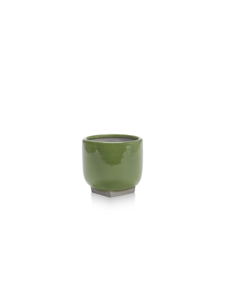 Serax - Kris Van Assche - Bloempot 01 Groen/Grijs Ø16 cm