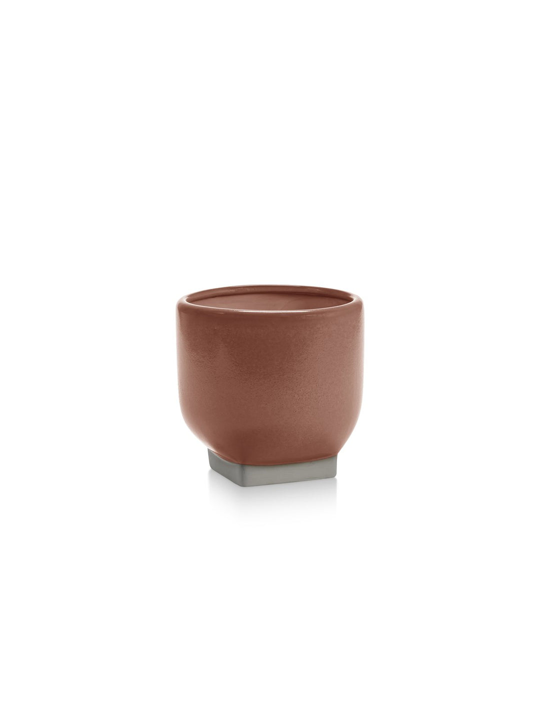 Serax - Kris Van Assche - Bloempot 02 Oranje/Grijs Ø20,5 cm