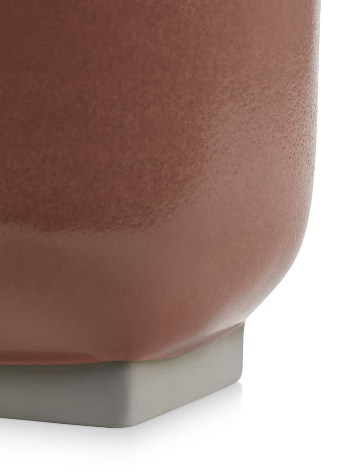 Serax - Kris Van Assche - Bloempot 02 Oranje/Grijs Ø20,5 cm