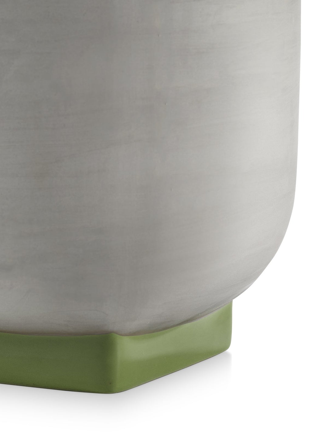 Serax - Kris Van Assche - Bloempot 02 Grijs/Groen Ø20,5 cm