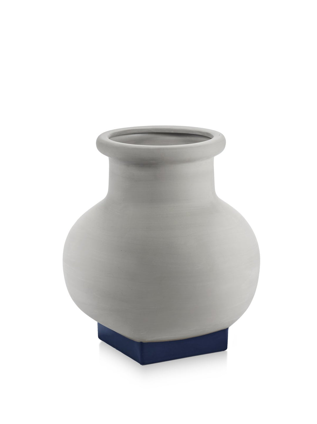 Serax - Kris Van Assche - Bloempot 07 Grijs/Donkerblauw Ø37,5 cm