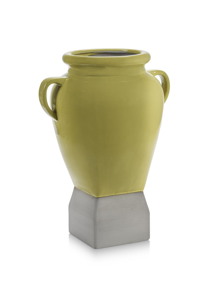 Serax - Kris Van Assche - Bloempot 09 Geel/Grijs Ø32 cm