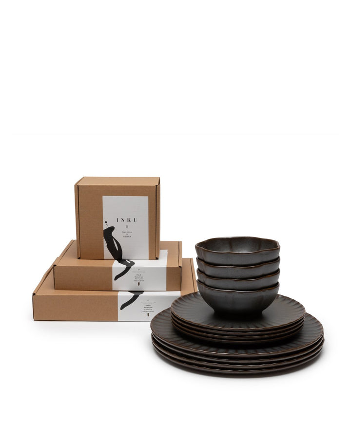 Serax - Sergio Herman - Serviesset 12 Stuks Groen Inku