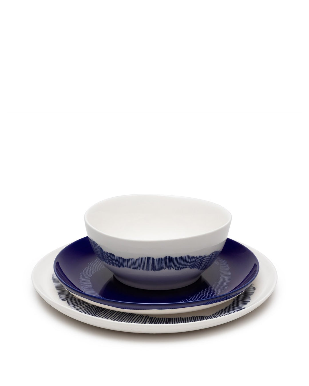 Serax - Ottolenghi - Serviesset 12 Stuks Wit/Blauw Feast