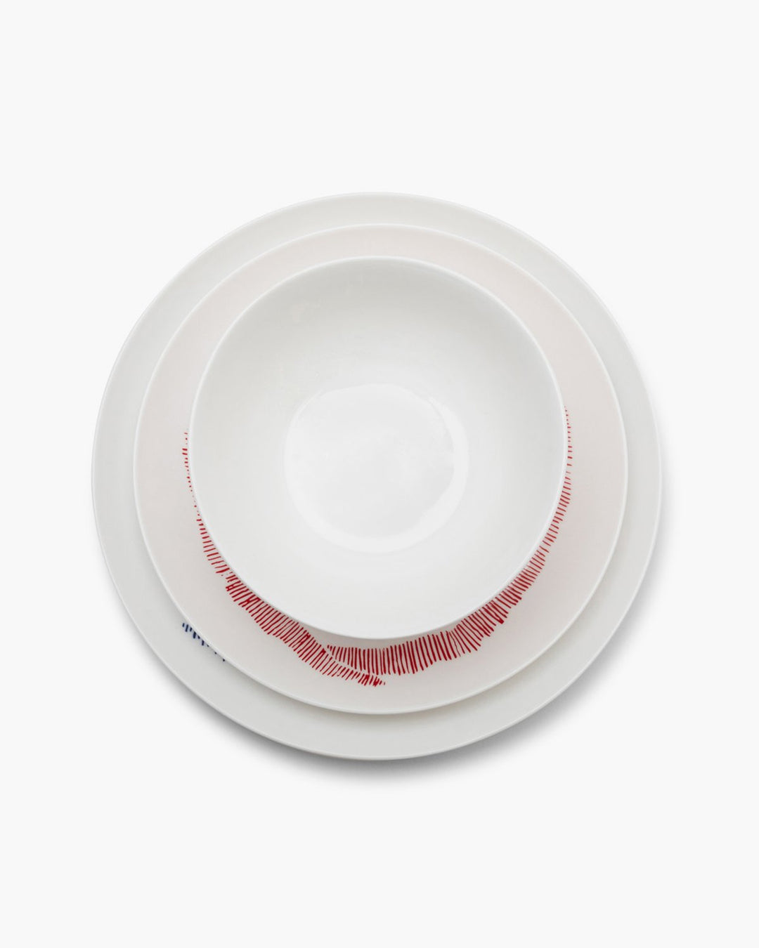 Serax - Ottolenghi - Serviesset 12 Stuks Wit Strepen Feast