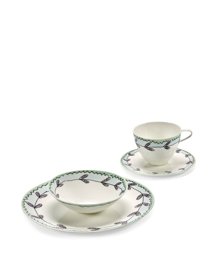 Serax - Marni - Ontbijtset 8 Stuks Bloesem Milk
