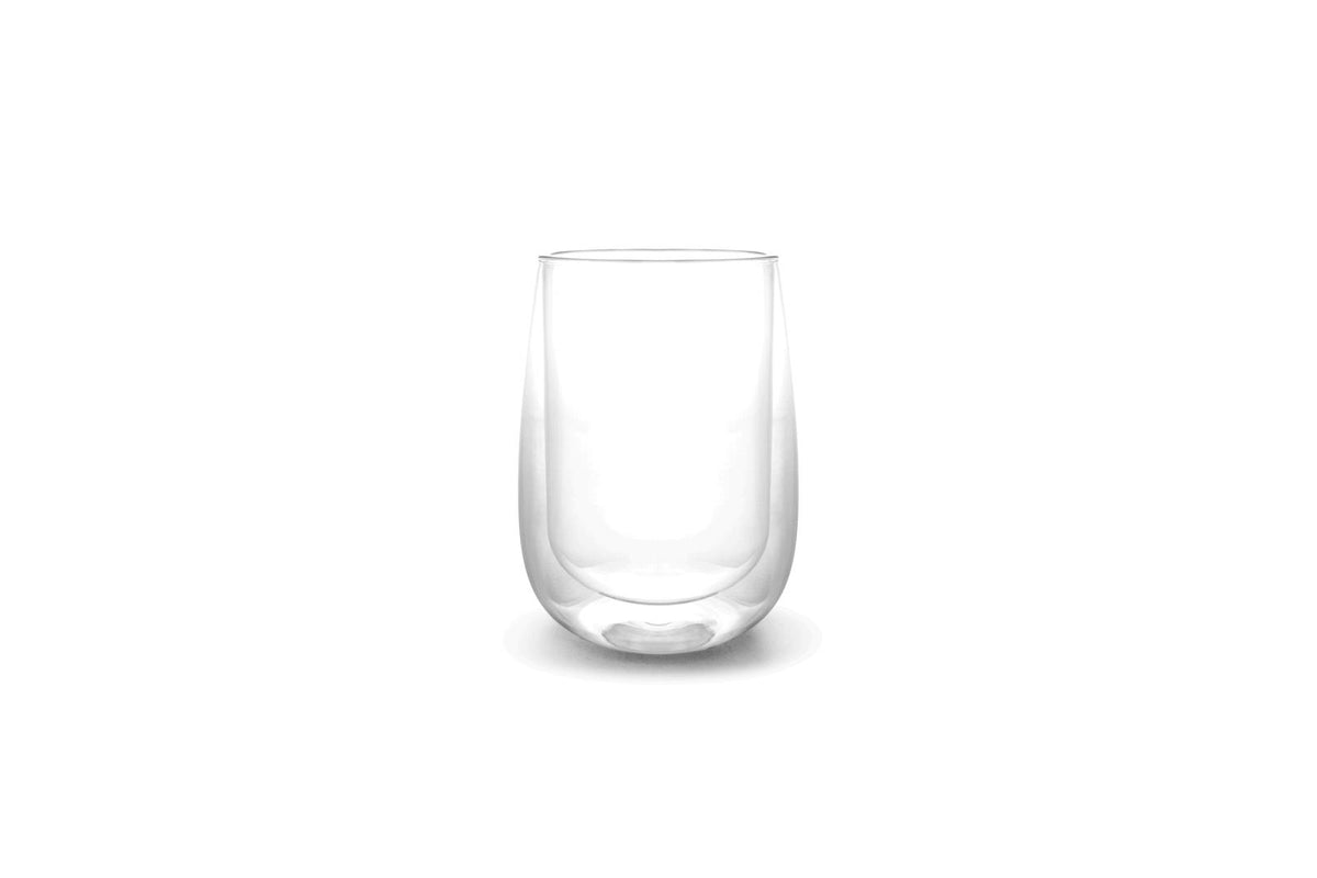 Beker 47cl dubbelwandig glas Paris - set/2