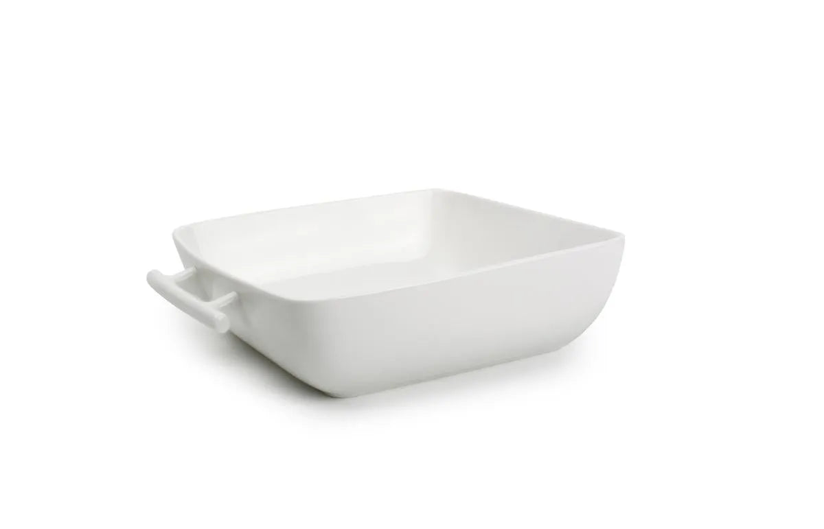 Bonbistro - Ovenschaal 16,5x16,5xh5,5cm Wit Squito - Set van 4