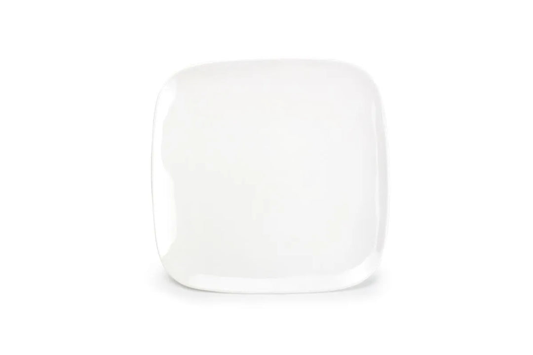 Bonbistro - Plat Bord 26x26cm Wit Match - Set van 6