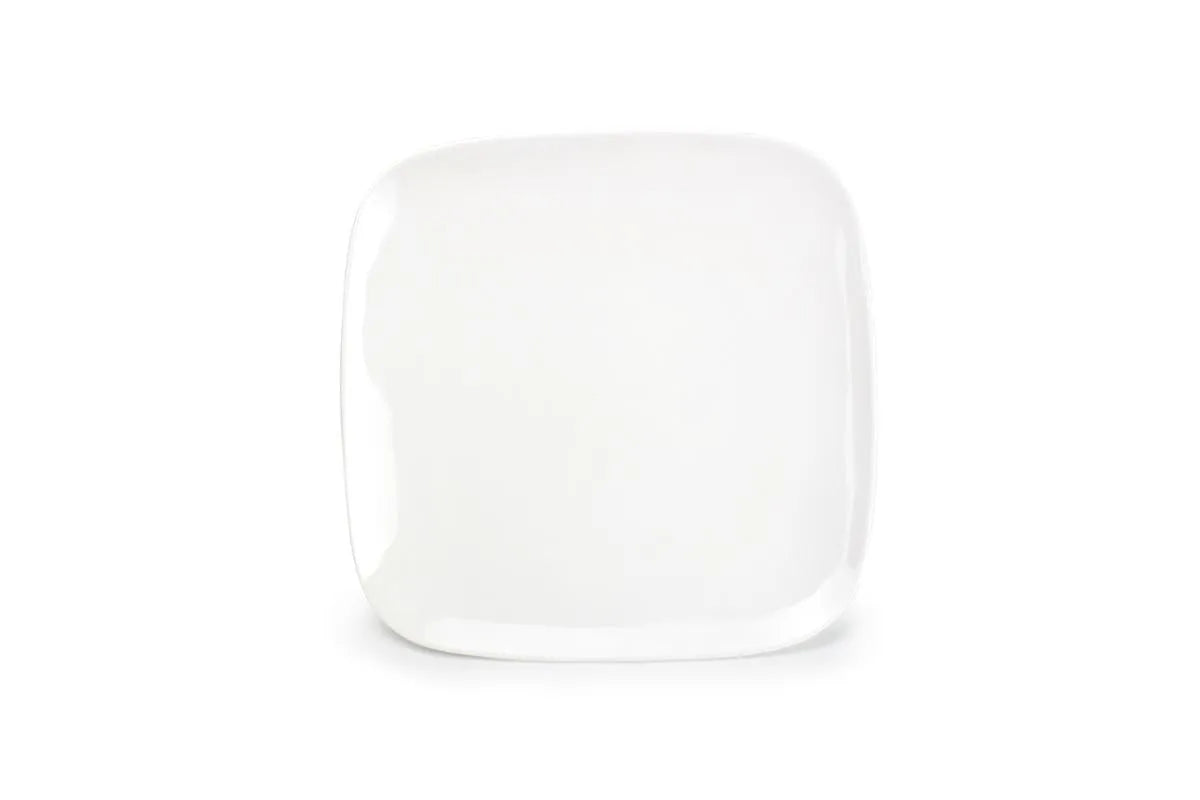 Bonbistro - Plat Bord 26x26cm Wit Match - Set van 6