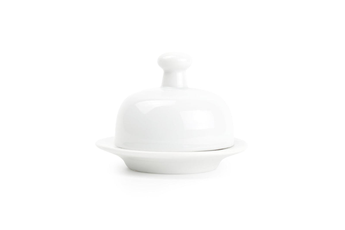 Botervloot 9,5xH7cm wit Appetite