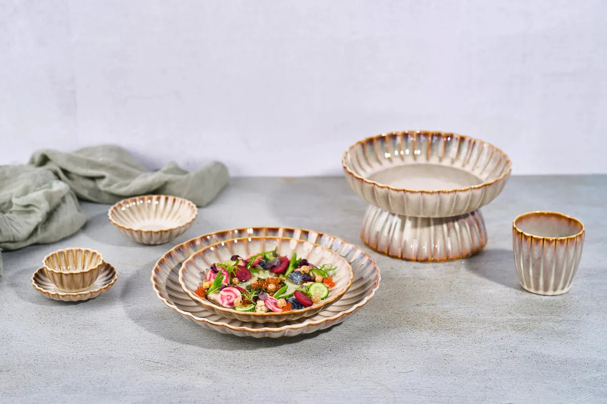 Cosy & Trendy - Astera pearl Diep Bord - Set van 2