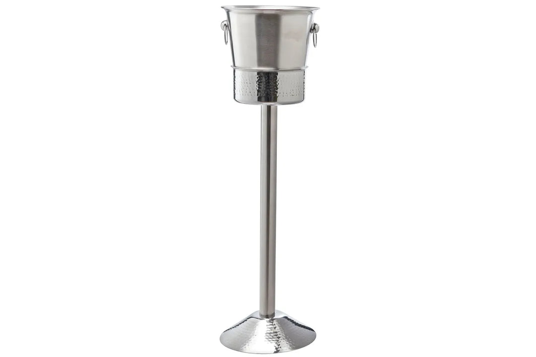 Cosy &amp; Trendy - Champagne Emmer op Voet Rvs