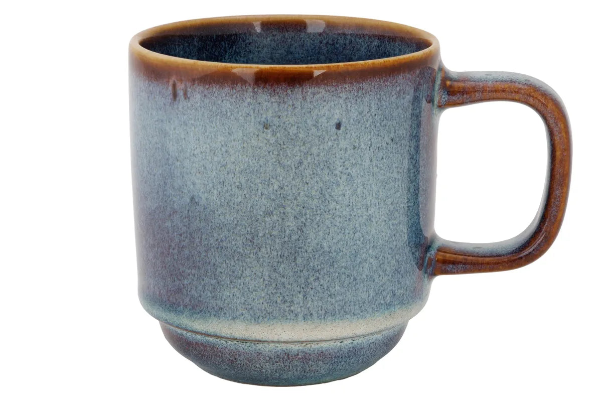 Cosy & Trendy - Jade Indigo Beker 30cl - Set van 6