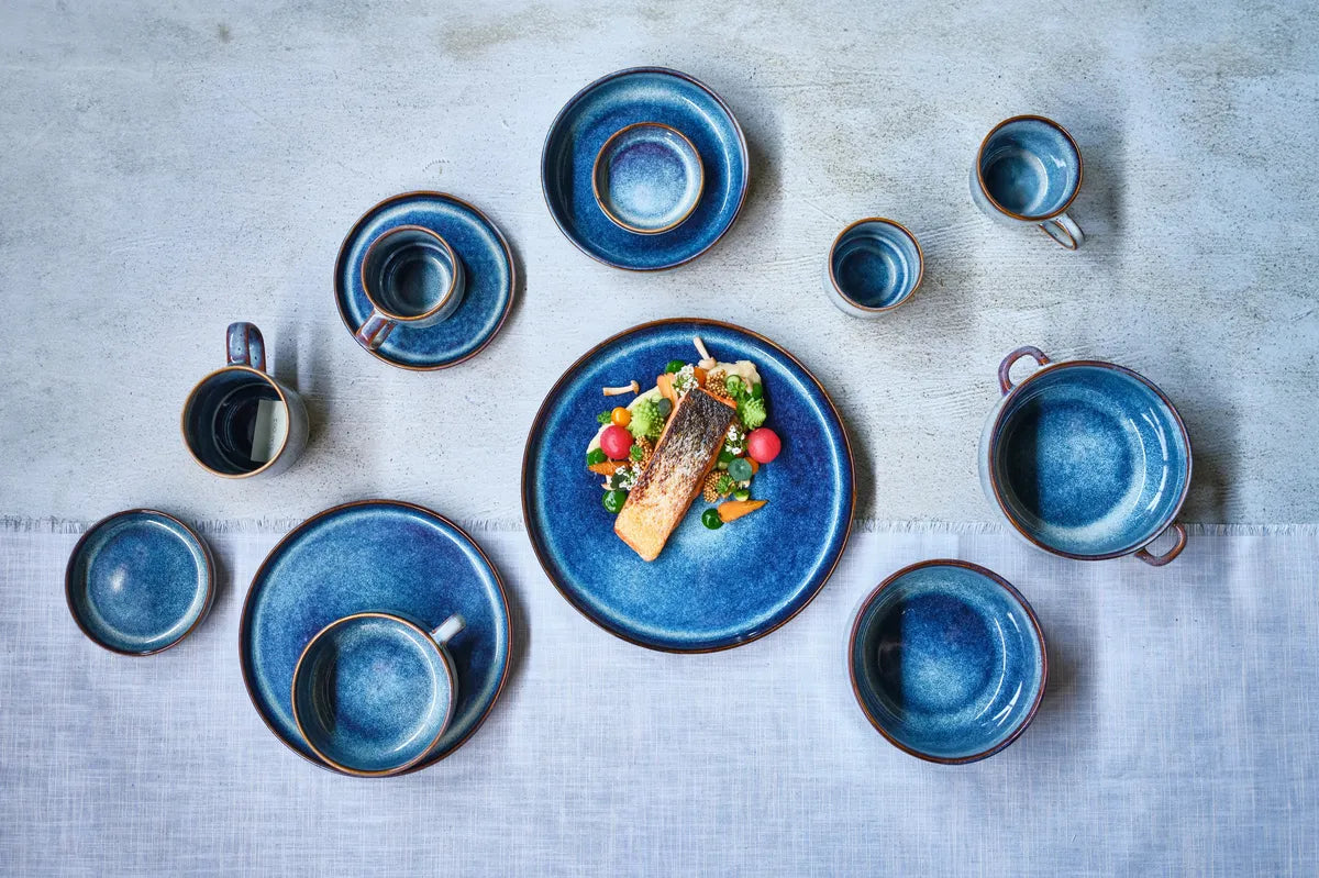Cosy & Trendy - Jade Indigo Dessertbord - Set van 4
