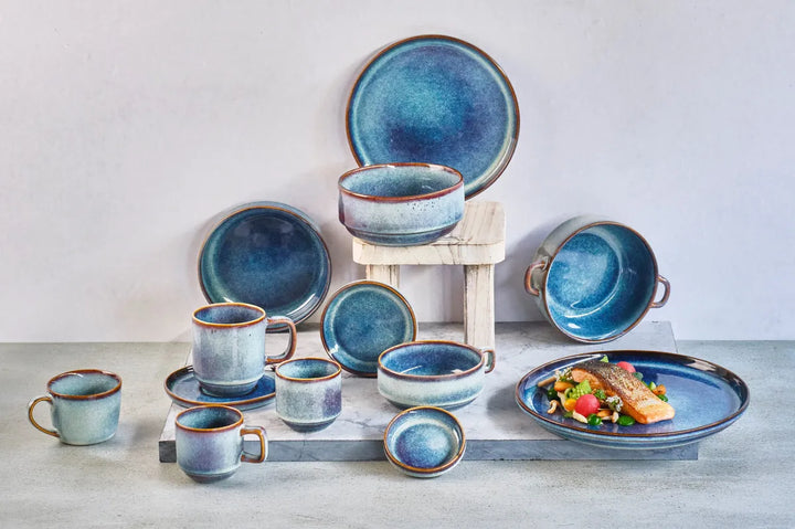 Cosy &amp; Trendy - Jade Indigo Schaaltje Ø11,5cm - Set van 6