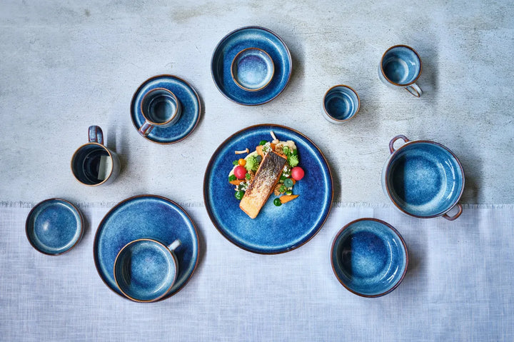 Cosy &amp; Trendy - Jade Indigo Schaaltje Ø9cm - Set van 6