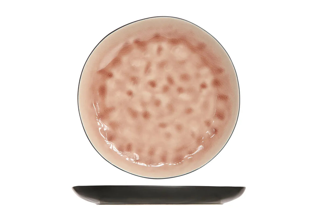 Cosy &amp; Trendy - Laguna Old Rose Dessertbord Rond - Set van 6