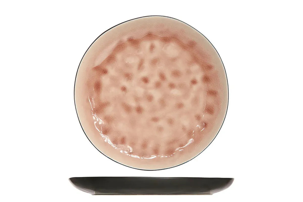 Cosy & Trendy - Laguna Old Rose Dessertbord Rond - Set van 6