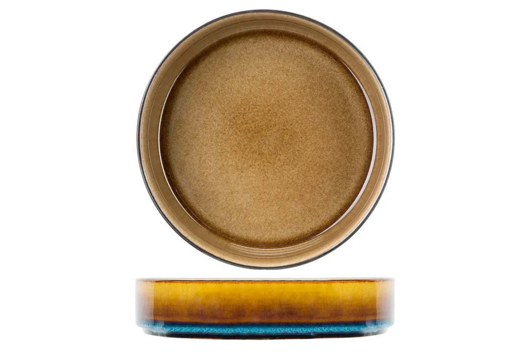 Cosy &amp; Trendy - Quintana Amber Diep Bord Ø19,5cm - Set van 3