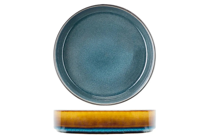 Cosy &amp; Trendy - Quintana Blue Diep Bord Ø19,5cm - Set van 3