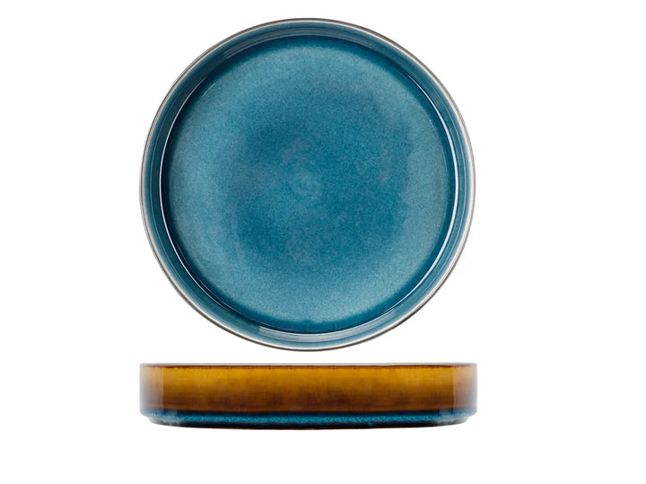 Cosy &amp; Trendy - Quintana Blue Diep Bord Ø23cm - Set van 3