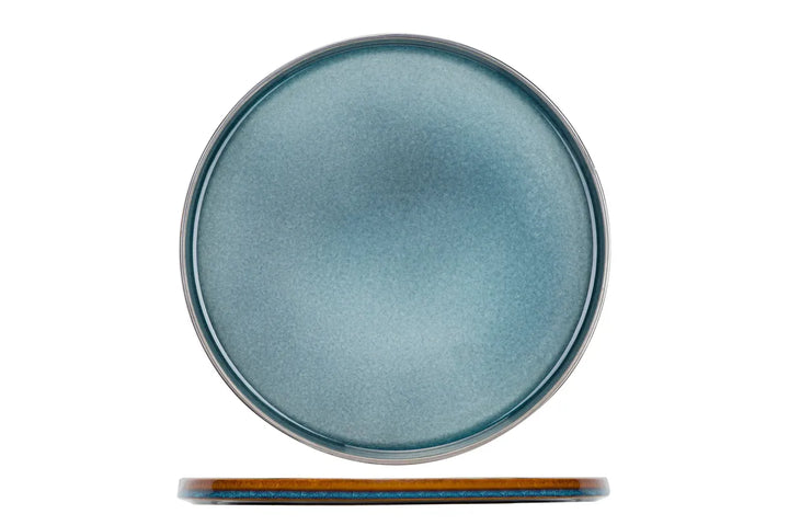 Cosy &amp; Trendy - Quintana Blue Plat Bord Ø32,5cm - Set van 2