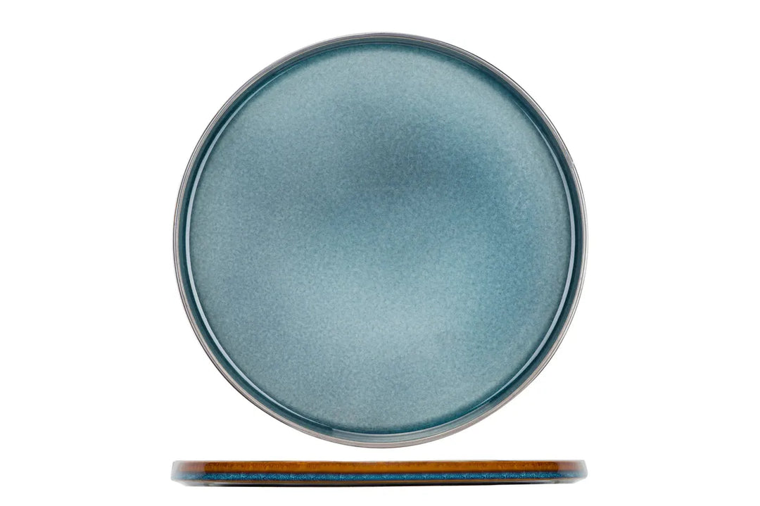 Cosy &amp; Trendy - Quintana Blue Plat Bord Ø32,5cm - Set van 2
