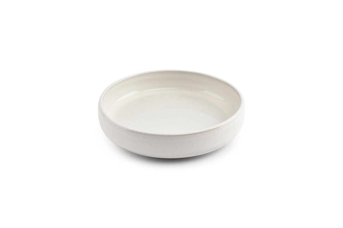 Diep bord 22,5xH5cm pearl Curvy (set van 2) - Set van 2