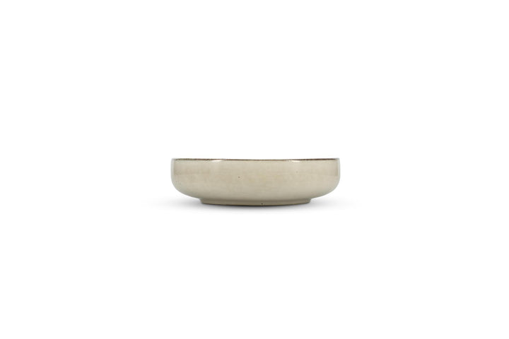 Diep bord (pasta bord) 22xH6cm ivoor Meridian - Set van 2
