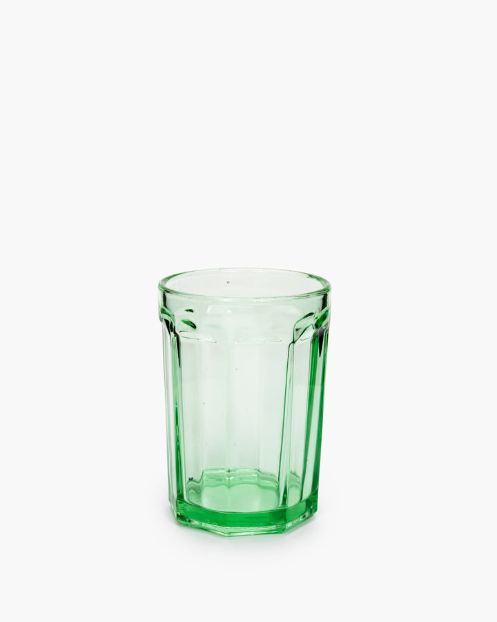 Serax - Paola Navone - Glas L Groen Fish &amp; Fish - Set van 4