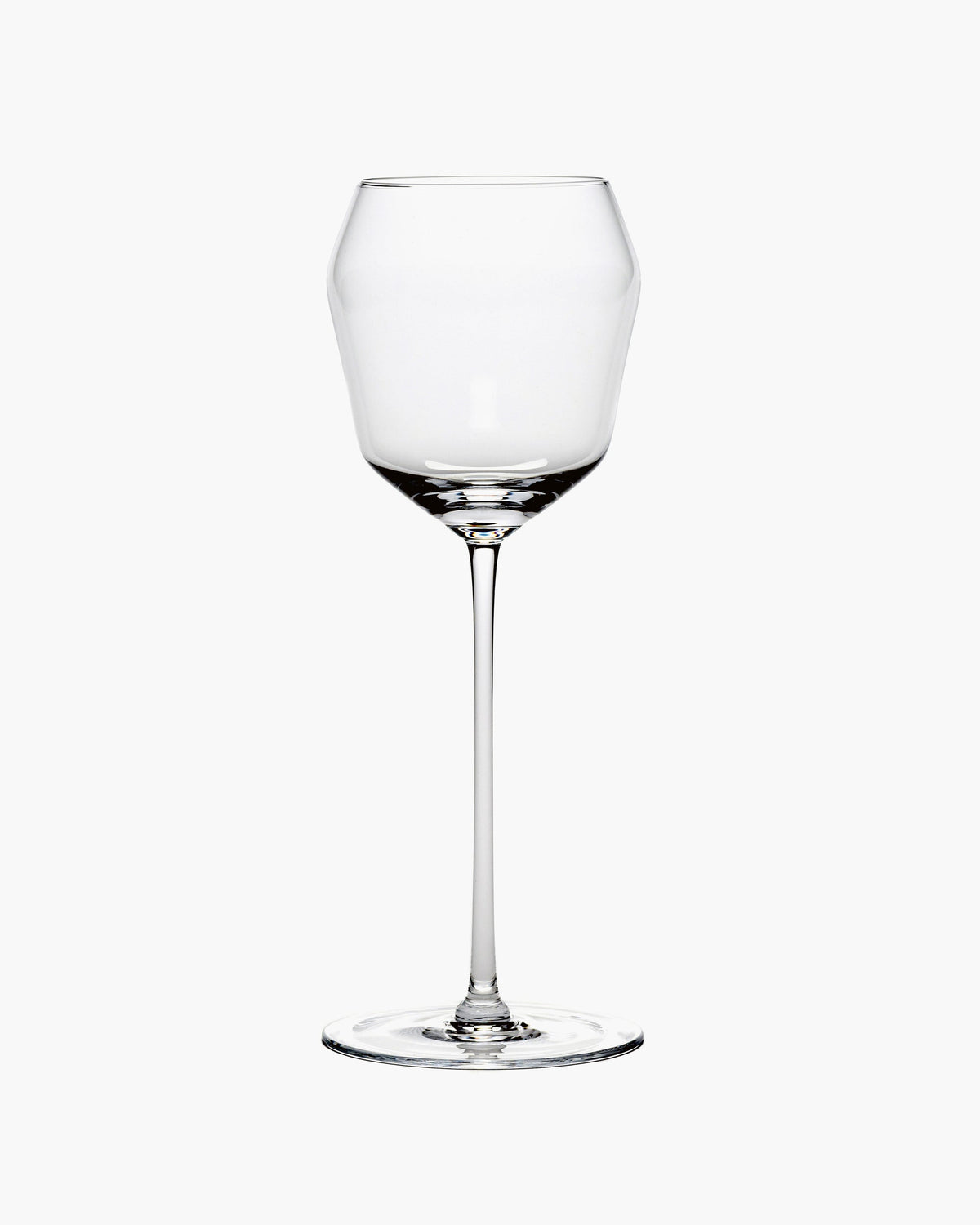 Rode Wijnglas Transparant Billie - Set van 4