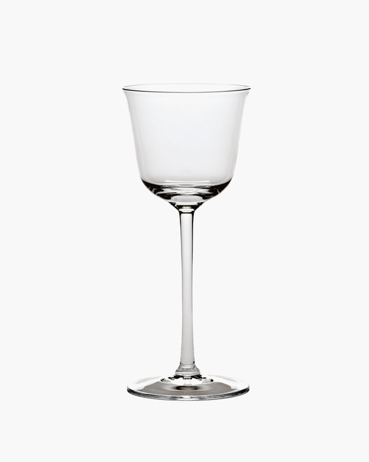 Ann Demeulemeester - Witte Wijnglas Transparant Grace - Set van 4