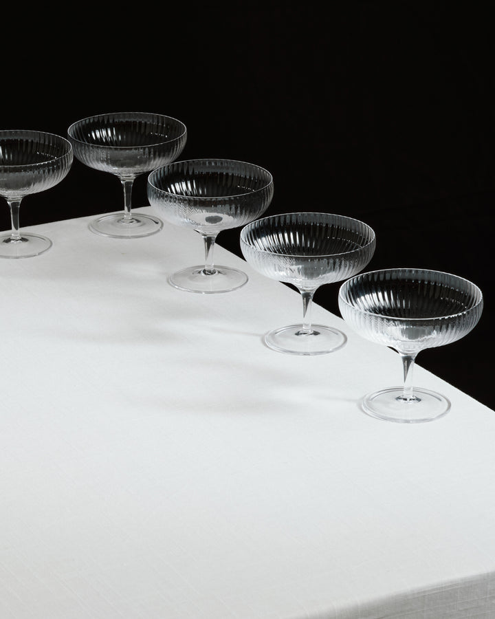 Serax - Sergio Herman - Champagnecoupe Inku - Set van 4