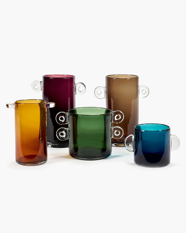 Serax - Marie Michielssen - Vaas Donkerbruin Wind &amp; Fire