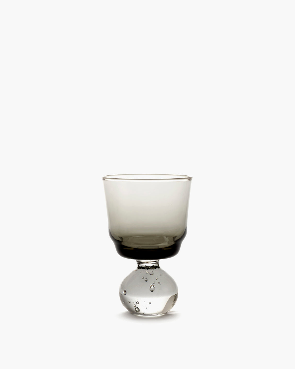 Serax - Bela Silva - Glas op Voet S Smoky Grijs Eternal Snow - Set van 6