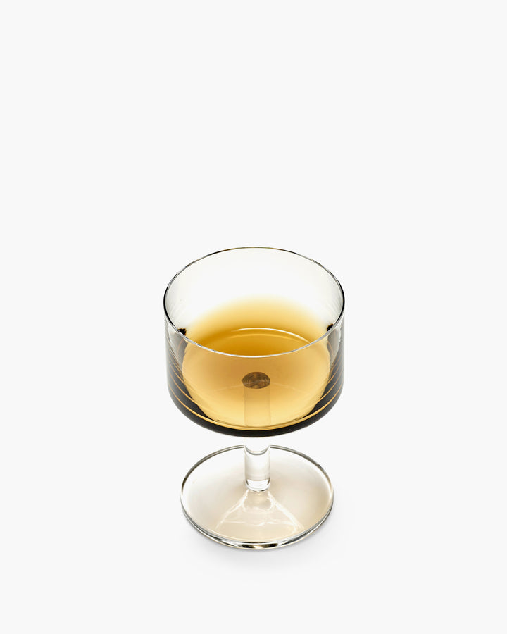 Serax - Kelly Wearstler - Champagnecoupe Amber Zuma - Set van 4