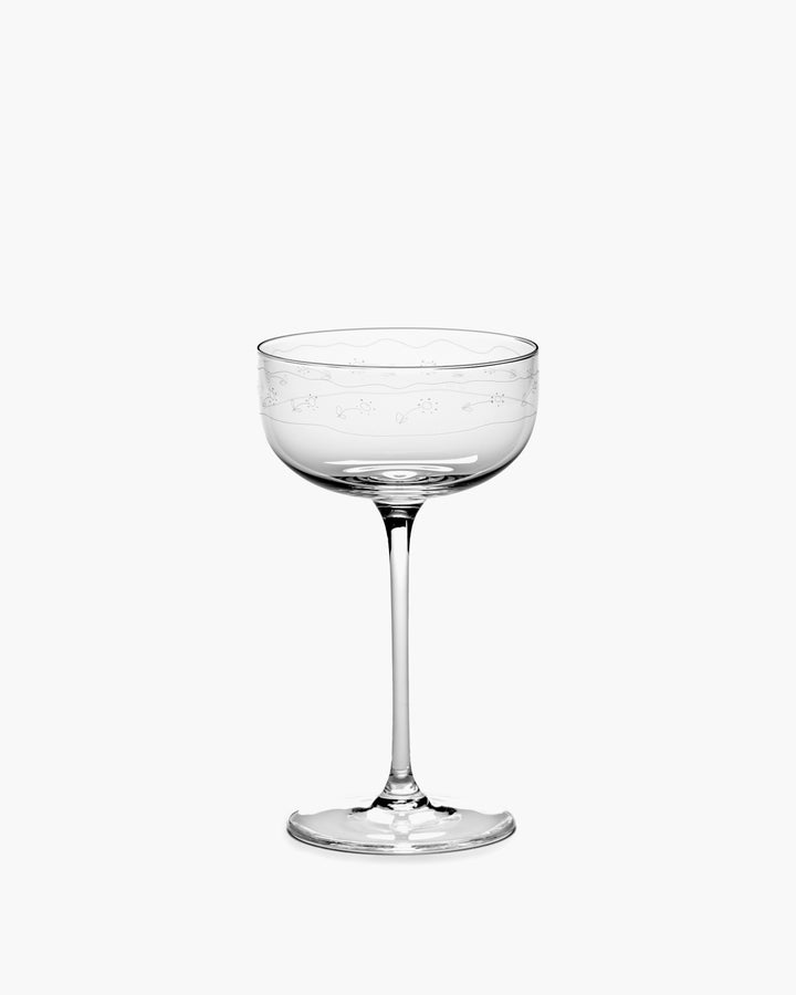 Serax - Marni - Champagnecoupe Anemone Vaniglia Mf - Set van 4