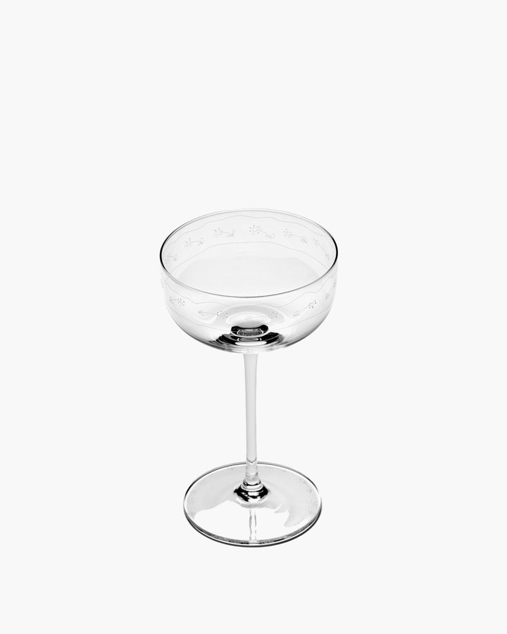 Serax - Marni - Champagnecoupe Anemone Vaniglia Mf - Set van 4