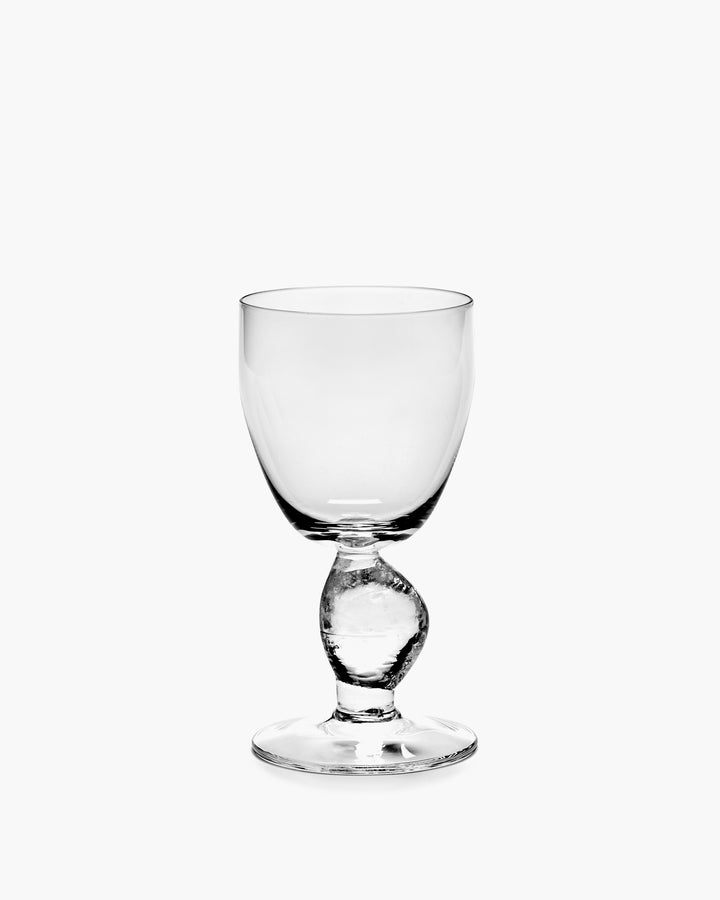 Serax - Uncharted - Wittewijnglas Out of Lines - Set van 4