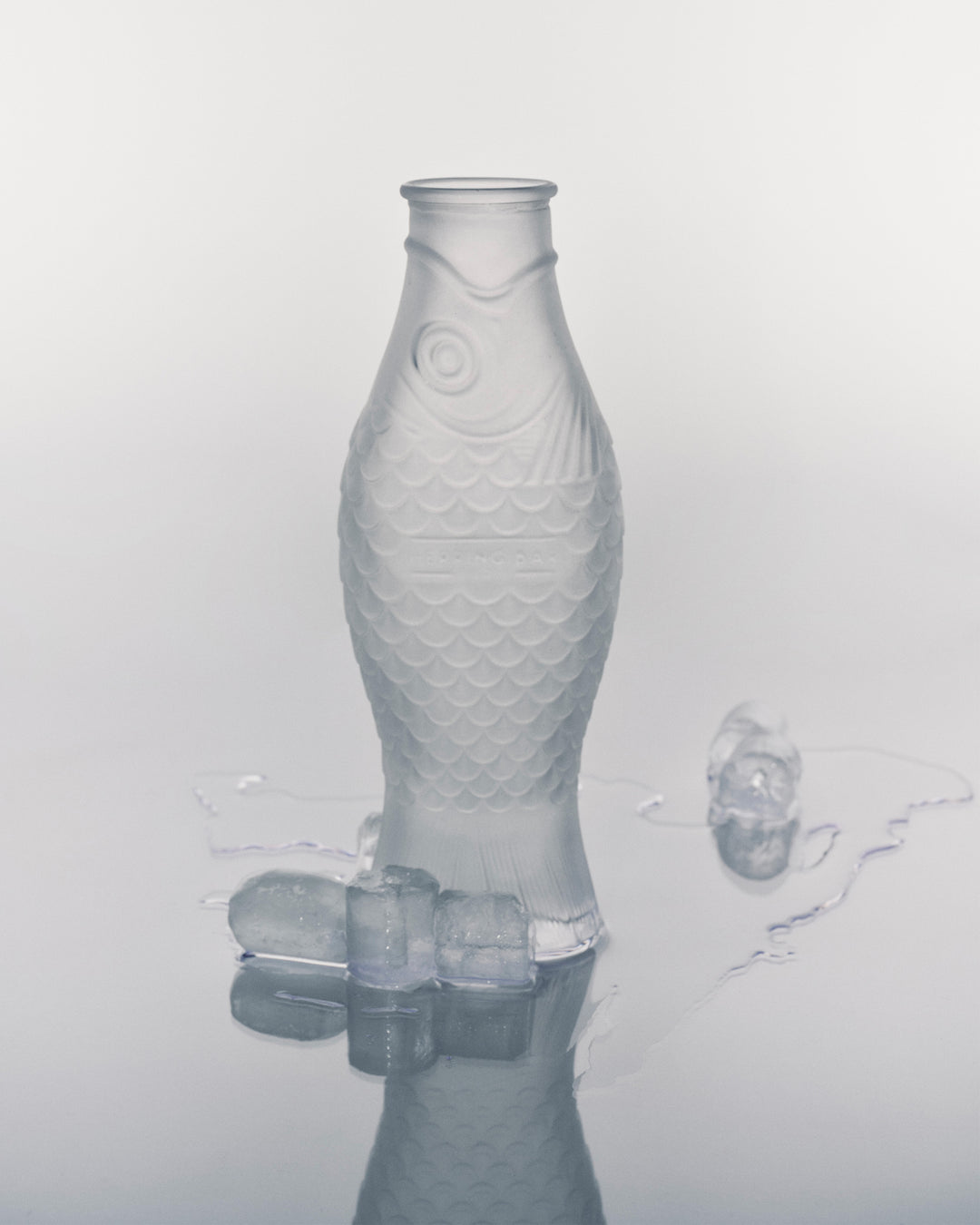 Serax - Paola Navone - Karaf Frosted Wit Fish &amp; Fish