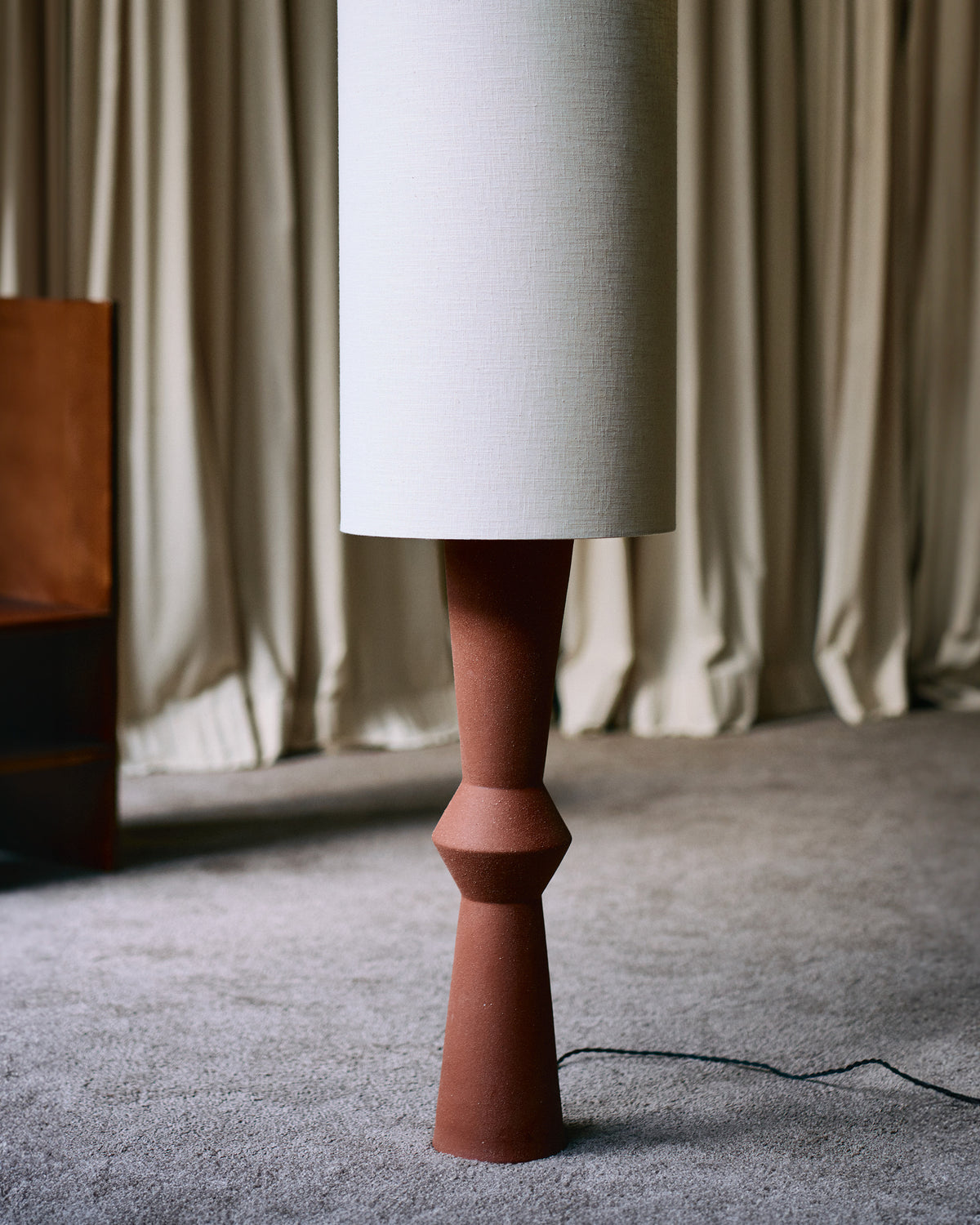 Serax - Marie Michielssen - Staande Lamp Roodbruin Beige Marie-Ann